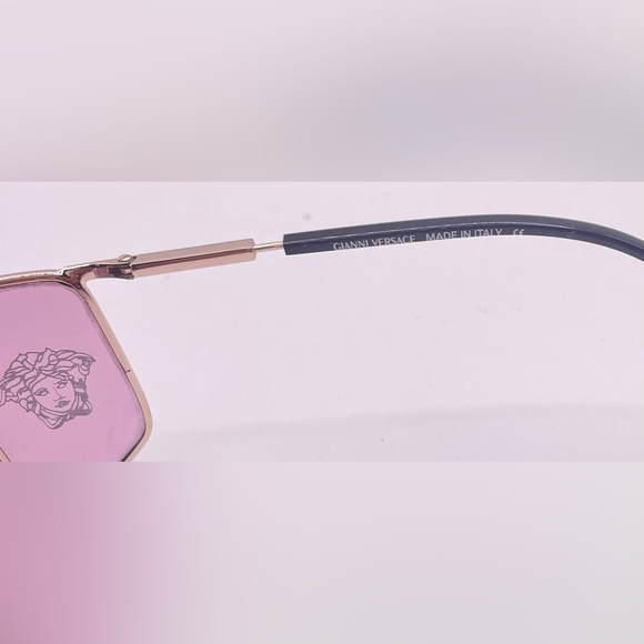 Vintage Gian Versace X47 Gold Sunglasses Frames Only - Picture 7 of 8
